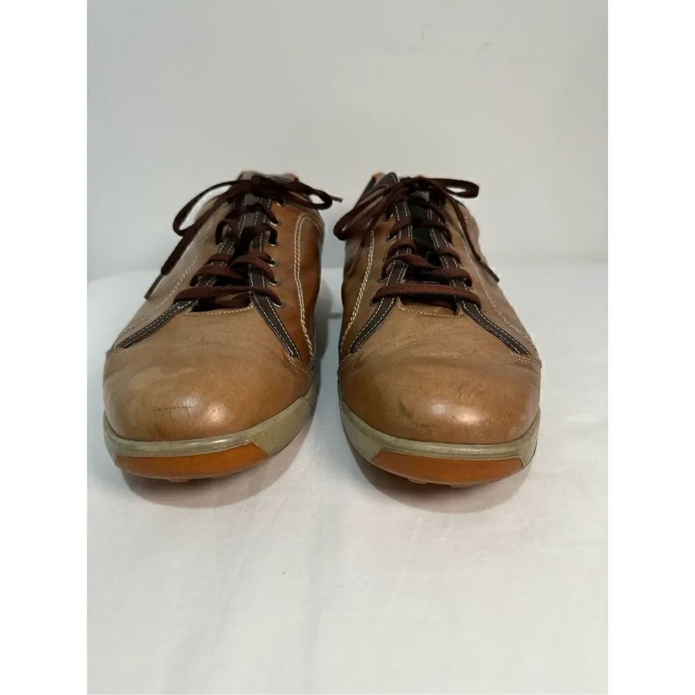 FootJoy Contour casual men’s brown golf shoes size 12.  #S-0521